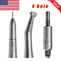 Dental Low Speed Handpiece Straight /Contra Angle/Air Motor /Kit 2/4Hole (Inner)