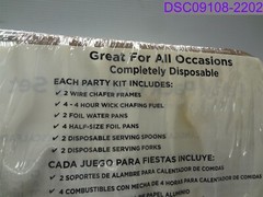 Qty = 4 (2 sets of 2): Gordon Choice Party Pack Catering Set P/N 717611