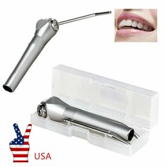 Dental 3 Way Air Water Spray Triple Syringe Handpiece w/ 2 Nozzles Tips Tubes