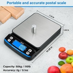 110lb Postal Scale – High Precision Shipping Scale with Tare