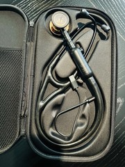 Eko Core Electronic Stethoscope for Cardiology w/ Case, Earbuds, Black