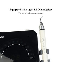 Dental Ultrasonic Piezo Scaler LED Handpiece 5*Tips for EMS Cavitron Woodpecker