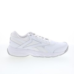 Reebok Work N Cushion 4.0 Mens White Leather Lace Up Work & Safety Shoes