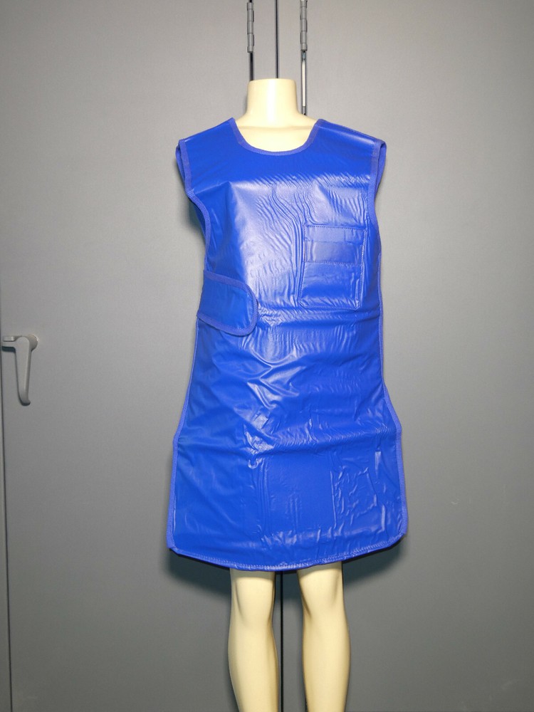 X-Ray Front Protection Apron Size Adult Unisex Medium Blue 36″ L x 20″ W
