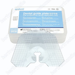 2Pcs Dental Guide Template Plate Denture False Teeth Arrangement Articulator USA