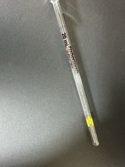 Fisherbrand 20 mL Glass Pipette #13-650N Reusable Volumetric