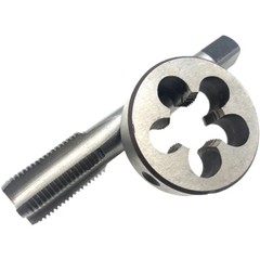 M18 x 1.5 Tap & Die Set RH Metric Thread Right Speed Steel
