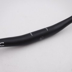 Burgtec White/Gray Ride Wide Enduro Riser Bar 4211 35mm Clamp 30mm Rise 800mm W