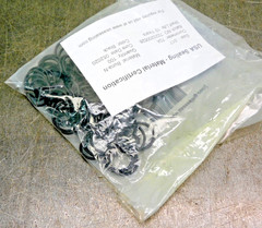 USA Sealing Buna-N 017 Rubber O-Ring 70A Durometer Lot of One-Hundred (100)