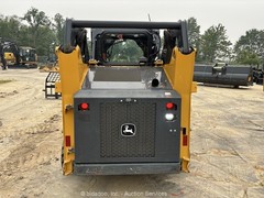 2020 John Deere 317G Skid Steer Track Loader Crawler A/C Cab Aux Hyd Q/C bidadoo