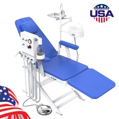 dental Silla plegable portátil /Dental unidad móvil de entrega compresor de aire