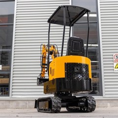 🔥FREE SHIP 1 Ton Mini Excavator 13.5HP Mini Digger Rato 13.5HP EAP Gas Engine