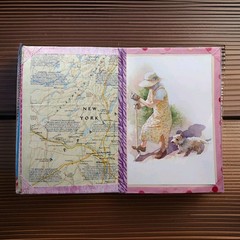 Bespoken Naked Junk Journal 32 Pages OOAK A Month of Your Life Creation