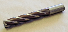 3/4″ X 3/4″ X 4″ HANITA 1125 HSS END MILL LEAD 4.173, 4FLUTE OAL CUT TO 6-1/8″