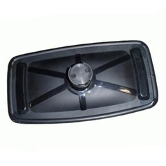 Maverick Advantage Replacement 9″ x 16″ heavy equipment mirror for front end