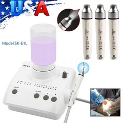SK-E1L Dental Ultrasonic Piezo Scaler 2 Bottles / LED detachable Handpiece HW-5L