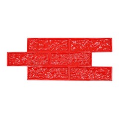 Concrete Wall Formwork Stamp Cement Textured Slate Pad for Concrete Decorative