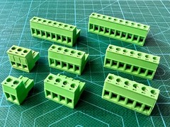 Phoenix Style 5.08mm Pluggable Screw Terminal Block, Female Power Connector, F