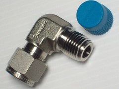 1- Swagelok Stainless Steel Elbow Fitting, 3/8″ Tube x 1/4″ Male NPT, SS-600-2-4