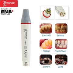 US Woodpecker Piezo Handpiece HW-5L Ultrasonic Scaler UDS-E P N2 N3 LED Tips EMS