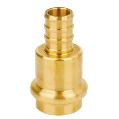 WHK 12 Pack 1/2″ Press Pro press x 1/2″ PEX Adapter Crimp Fittings Brass Coup…