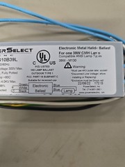 PS10B39L PowerSelect 39W Electronic Metal Halide Ballast