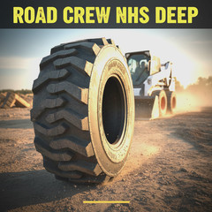 12-16.5, 12×16.5 ROAD CREW NHS 14 PLY SKID STEER TIRES FOR BOBCAT DEEPER TREAD