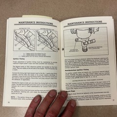 Ford VSG-411/413 1.1 1.3L ENGINE MAINTENANCE OPERATOR MANUAL GUIDE INDUSTRIAL