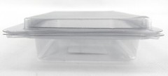 100 PCS Clear Plastic Clamshell Packaging Blister 5″ x 4” x 1” Retail Display