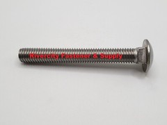1/2-13×2 Stainless Carriage Bolts 1/2×13 x 2″ Screws 1/2-13 x 2