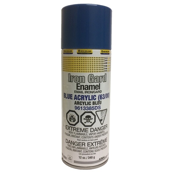 New Holland Blue Acrylic Spray Paint 12oz. Part # 9613385DS