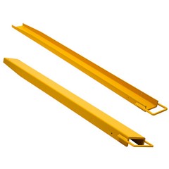 2X 96″ * 6.5″ Pallet Fork Forklift Extension Durable Alloy Heavy Duty Steel US
