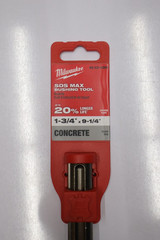 Milwaukee 48-62-4065 (1-3/4″X 9-1/4″) in. SDS-MAX Concrete Bushing Tool NEW