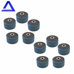 100Pack 4-1/2″x7/8” 80 Grit T29 Premium Zirconia Flap Disc Sanding Grinding