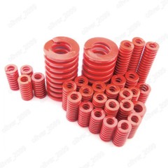OD 18mm-50mm ID 4mm-25mm Medium Load (TM) Red Compression Mould Die Springs