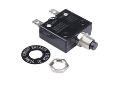 2PCS 20A Thermal Circuit Breaker Manual Reset Push Button Overload Protector