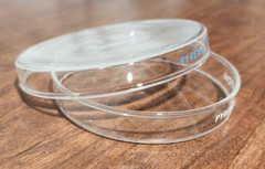 PYREX Glass Petri Dish 100mm x 10mm Cover & Bottom Reusable Pick Quantity USA