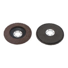 50 Pcs 4-1/2″×7/8″ 40 Grit Premium Zirconia Flap Disc Sanding Grinding Grey