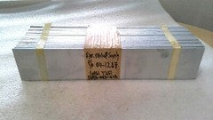 ALUMINUM ALLOY SHEET 6061-T6 GRADE 0.190″ X 2.75″ X 12.75″ (LOT OF 2 SHEETS)