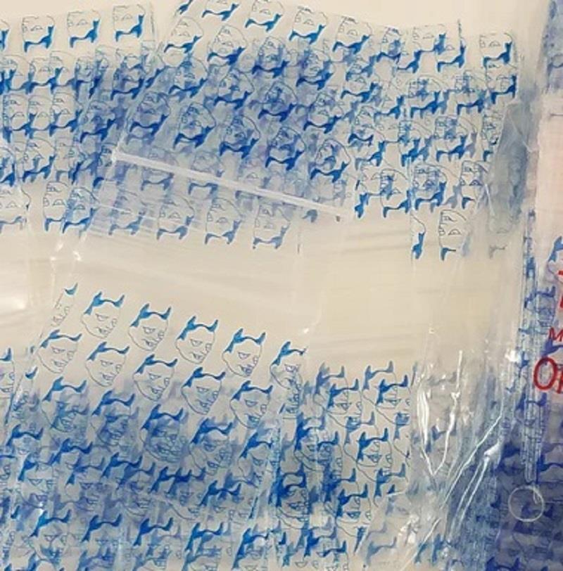 1,000 APPLE BRAND BLUE DEVIL BAGGIES 5858 2mil ZIP LOCK 1000 5/8″x5/8″ bags