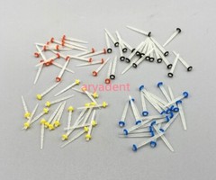 Dental Glass Quartz Fiber Post Root Canal Pin Straight Screw Restorative 1.0-1.8