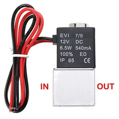 4PCS 1/8″ Fast Response Electric Air Water Solenoid Valve Normally Closed DC 12V