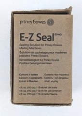 Pitney Bowes E-Z Seal Sealing Solution 4 fl oz 4-Pack