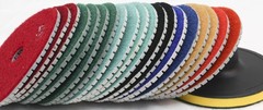 Professional Diamond Resin Polishing Pad Kit Stone Concrete Restoration