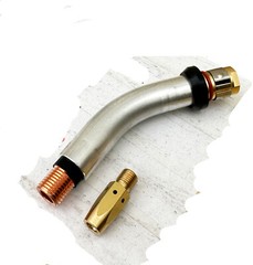 MIG Welding Gun Tube Swan-Neck Conductor w/ Diffuser For Miller M25 Millermatic