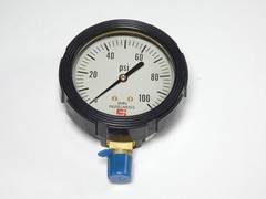 Span Instruments 1511154 LFS220-100-PSI-G 2-1/2″ Pressure Gauge 0-100PSI Bott…