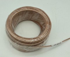 RG316 100ft Single Shielded Coax Cable Tan FEP Jacket 50ohm