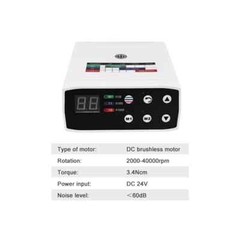 Dental Brushless LED Electric Micro Motor /1:5 Increasing Handpiece Lab Tools US