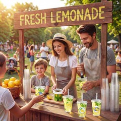 Best Yungyan 25 Sets Lemonade Cups with Lids Straws 32 oz Clear Plastic Include