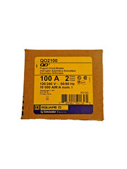 NEW QO2100 Square D 100 Amp 240 Volt Circuit Breaker / OVERNIGHT OPTION
